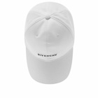 Givenchy Men's Embroidered Logo Cap in White