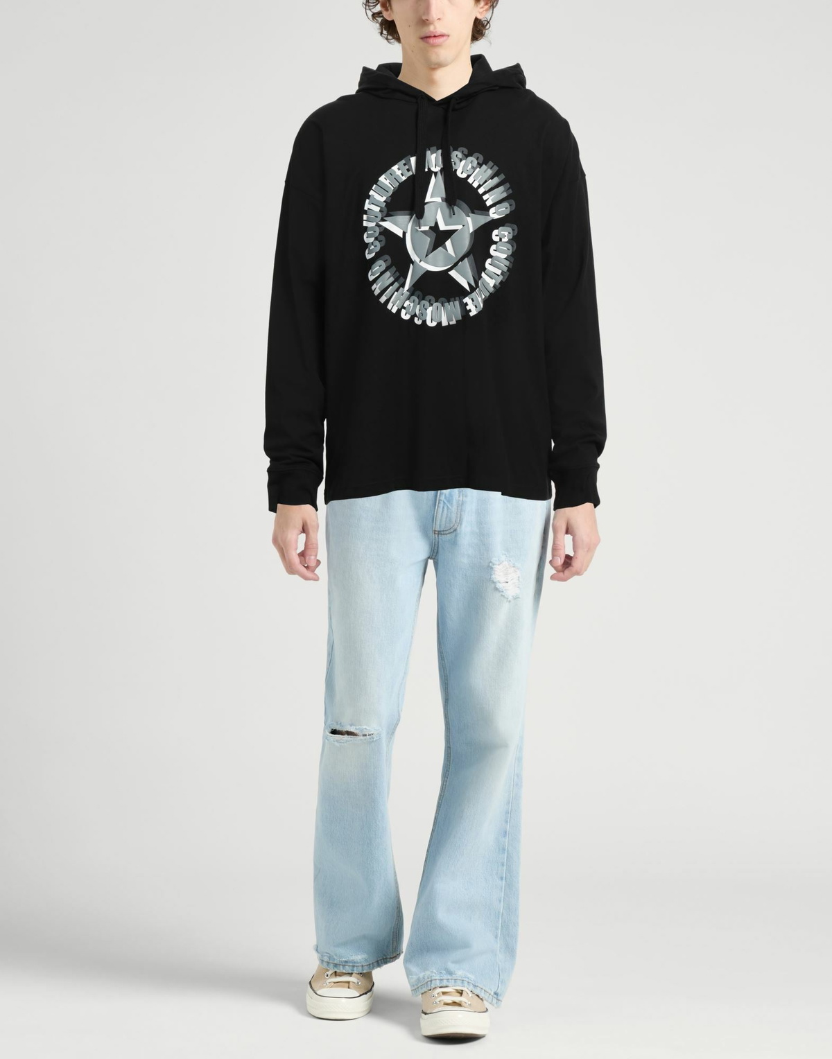 Moschino Mens Sweatshirt in Black