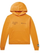 Reese Cooper® - Call of the Wild Printed Cotton-Jersey Hoodie - Yellow