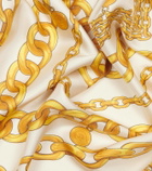 Versace Versace Treasure silk twill scarf