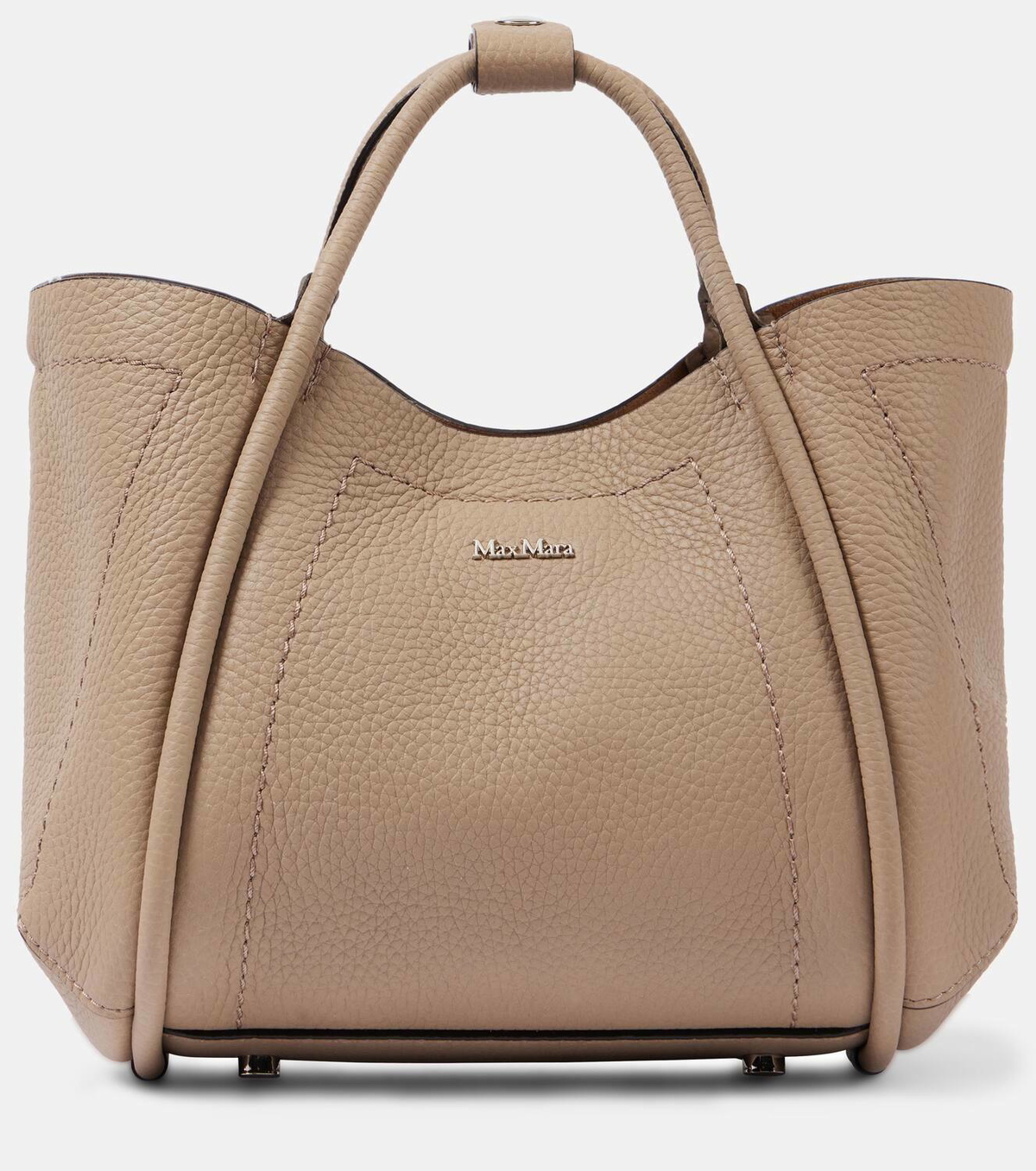 Max Mara Marin Mini leather tote bag Max Mara