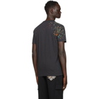 Dolce and Gabbana Black Paint Splatter T-Shirt