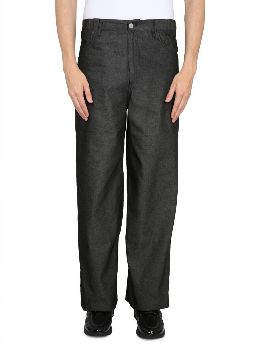 Raf Simons Black Cropped Zippered Jeans Raf Simons Raf Simons Black Cropped Zippered Jeans Raf Simons