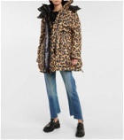 Sacai - Leopard-print puffer jacket