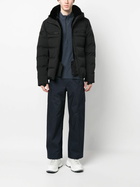 Fusalp Black Berlioz Hooded Quilted Ski Jacket