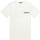 Napapijri Men's Hill Back Logo T-Shirt in White Whisper