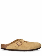 BIRKENSTOCK Boston Soft Suede Mules