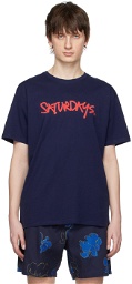 Saturdays NYC Blue Signature T-Shirt