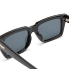 Le Specs Nocturnal Habit Sunglasses in Black/Smoke Mono 