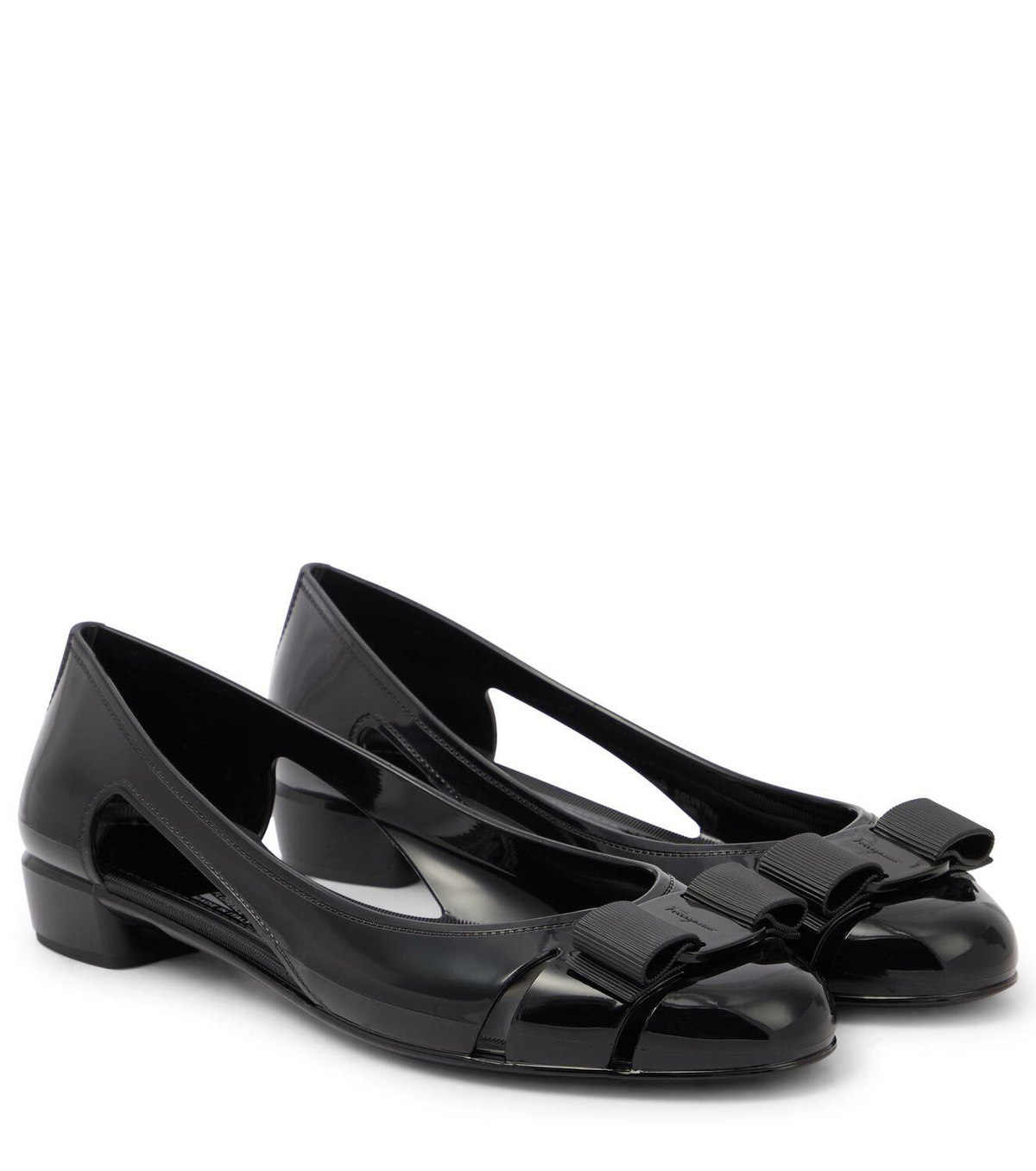 【SALVATORE FERRAGAMO】VARA JELLY SHOES Ferragamo Vara Jelly ballet flats Salvatore Ferragamo