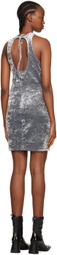 Han Kjobenhavn Silver Open Back Minidress