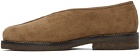LEMAIRE Brown Piped Loafers