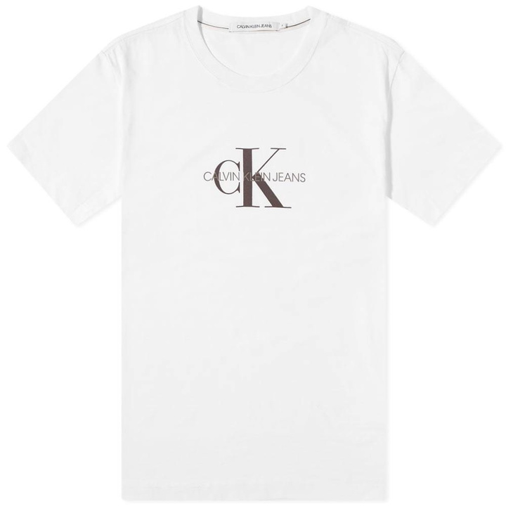 Photo: Calvin Klein Archival Monogram Flock Tee