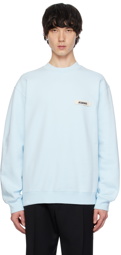Jacquemus Blue 'Le sweatshirt Gros Grain' Sweatshirt