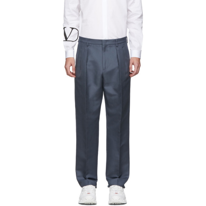 Photo: Valentino Blue Ninety Fit Trousers
