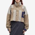 66° North Women's Kria Cropped Jacket in Walrus