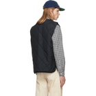 Polo Ralph Lauren Black 'The Hurston' Quilted Utility Vest