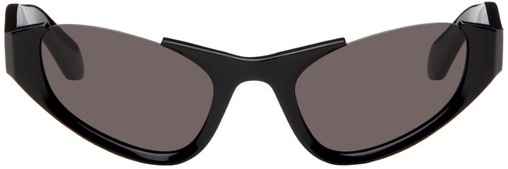 Photo: ALAÏA Black Cat-Eye Sunglasses