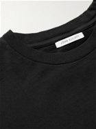 John Elliott - University Cotton-Jersey T-Shirt - Black