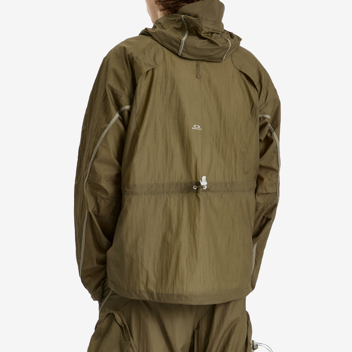 Oakley Men's Latitude Flight Windbreaker in Army Green Oakley