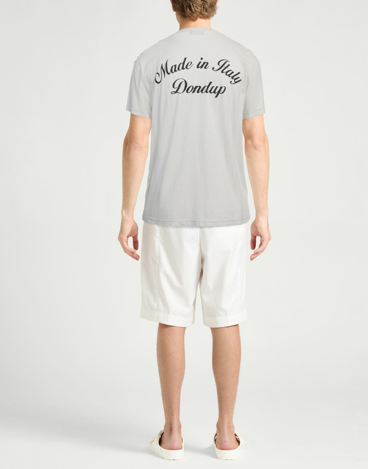 Dondup Mens T-shirt Light in Grey