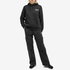 Napapijri Women's Patch Logo Hoodie in Black