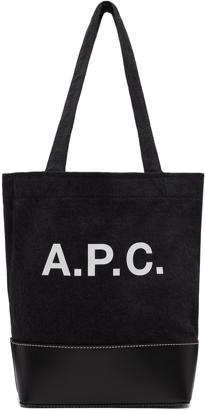 Photo: A.P.C. Black Axel Small Tote