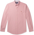 POLO RALPH LAUREN - Slim-Fit Button-Down Collar Cotton Oxford Shirt - Red