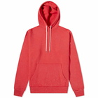 John Elliott Men's Salt Wash Beach Hoody in Cardinal