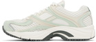 Reebok Classics White & Green Premier Trinity Sneakers