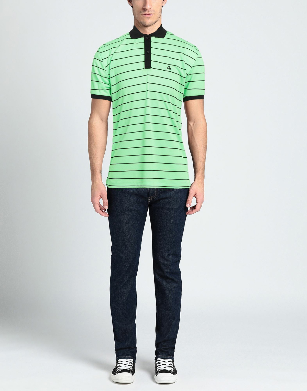 Peuterey Mens Polo shirt Lime in Green