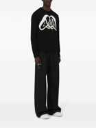 ALEXANDER MCQUEEN - Seal Logo Cotton Sweater