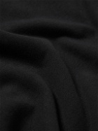 Schiesser - Karl Cotton-Jersey Half-Zip Sweatshirt - Black