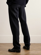 The Row - Rivo Straight-Leg Wool Suit Trousers - Blue