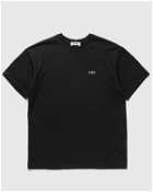 Adish Short Sleeve Qrunful Logo T Shirt Black - Mens - Shortsleeves