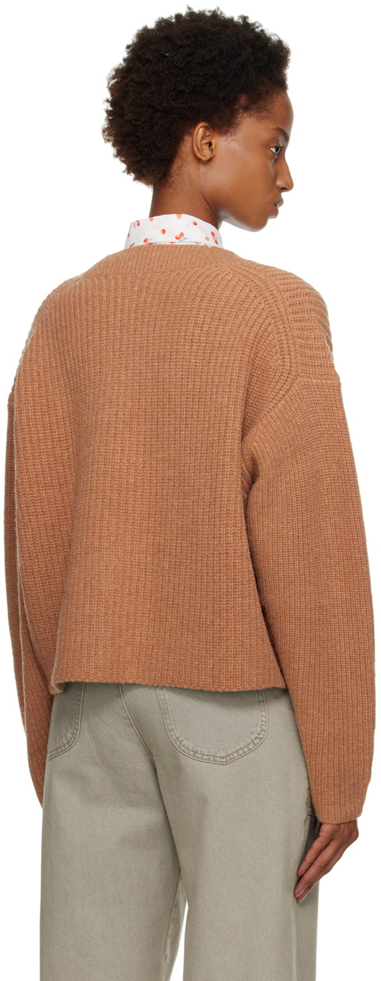 See by Chloé Brown Chunky Cardigan