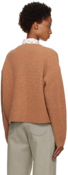 See by Chloé Brown Chunky Cardigan