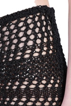 Laneus Skirt In Black Cotton