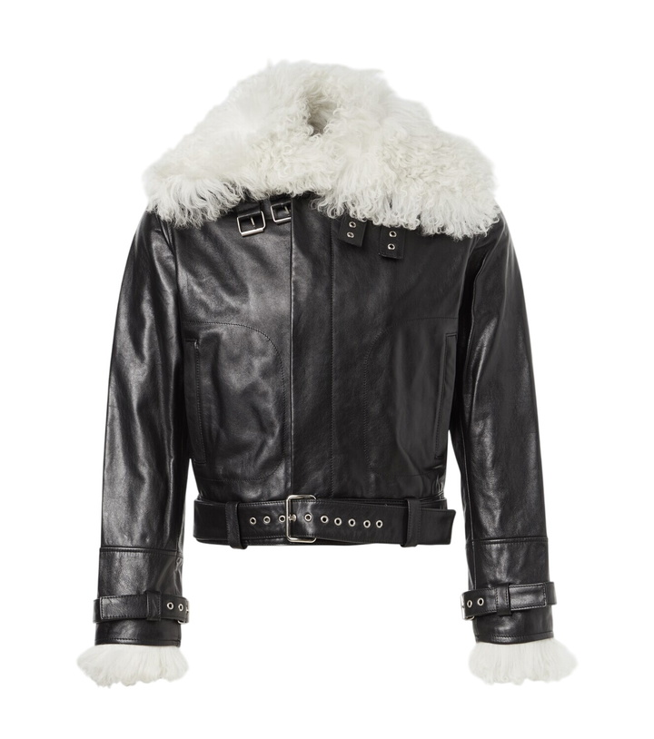 Photo: Wales Bonner Bridge leather jacket