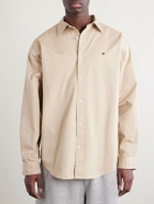 Aimé Leon Dore - Logo-Embroidered Cotton Shirt - Neutrals