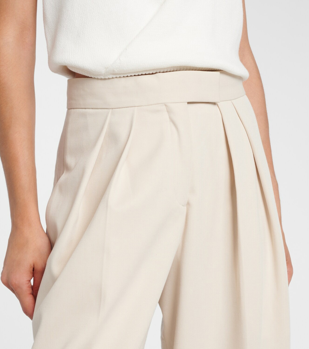 Aya Muse High-rise wide-leg pants