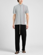 Thom Browne Mens Polo shirt in Grey