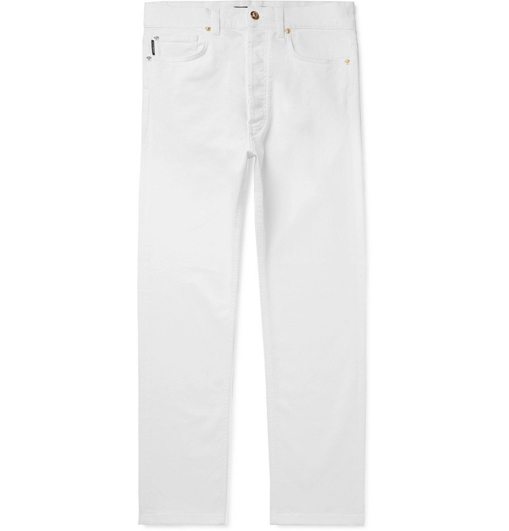 Photo: Versace - Denim Jeans - White