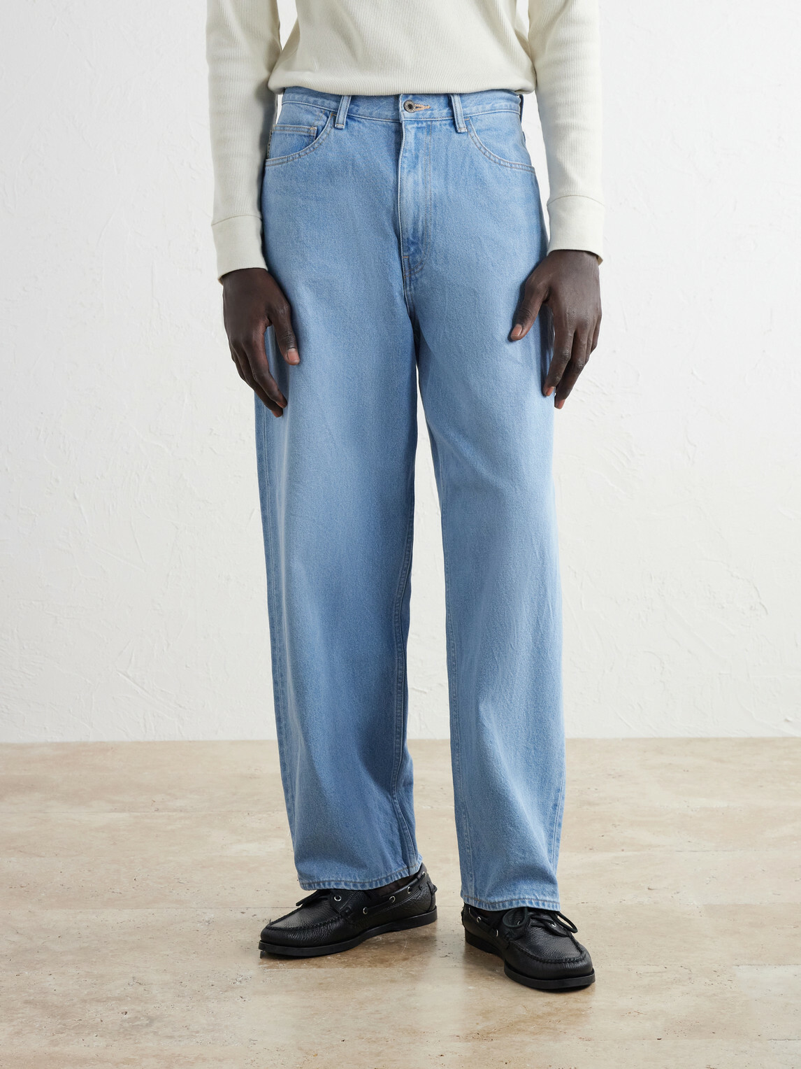 KAPITAL - Club Wide-Leg Jeans - Blue