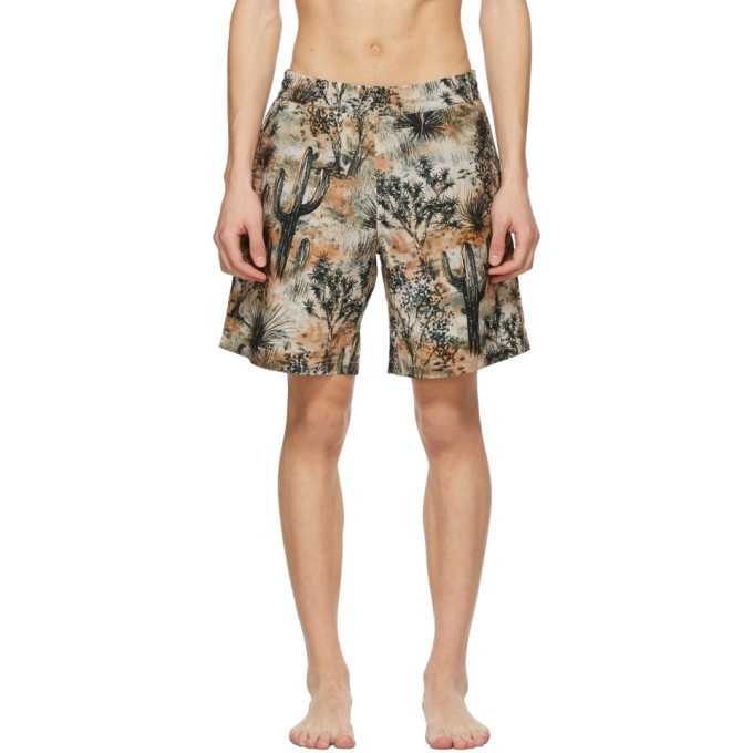 Photo: Acne Studios Beige Desert Swim Shorts