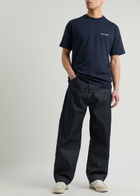 Daily Paper Dias Logo Cotton T-shirt Blue