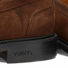 VINNYs Men's VINNY's Townee Penny Loafer in Brown Suede