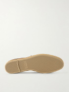 TOM FORD - Collapsible-Heel Suede Espadrilles - Brown