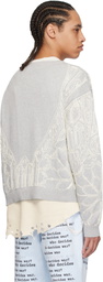 Who Decides War Gray Notre Dame Sweater