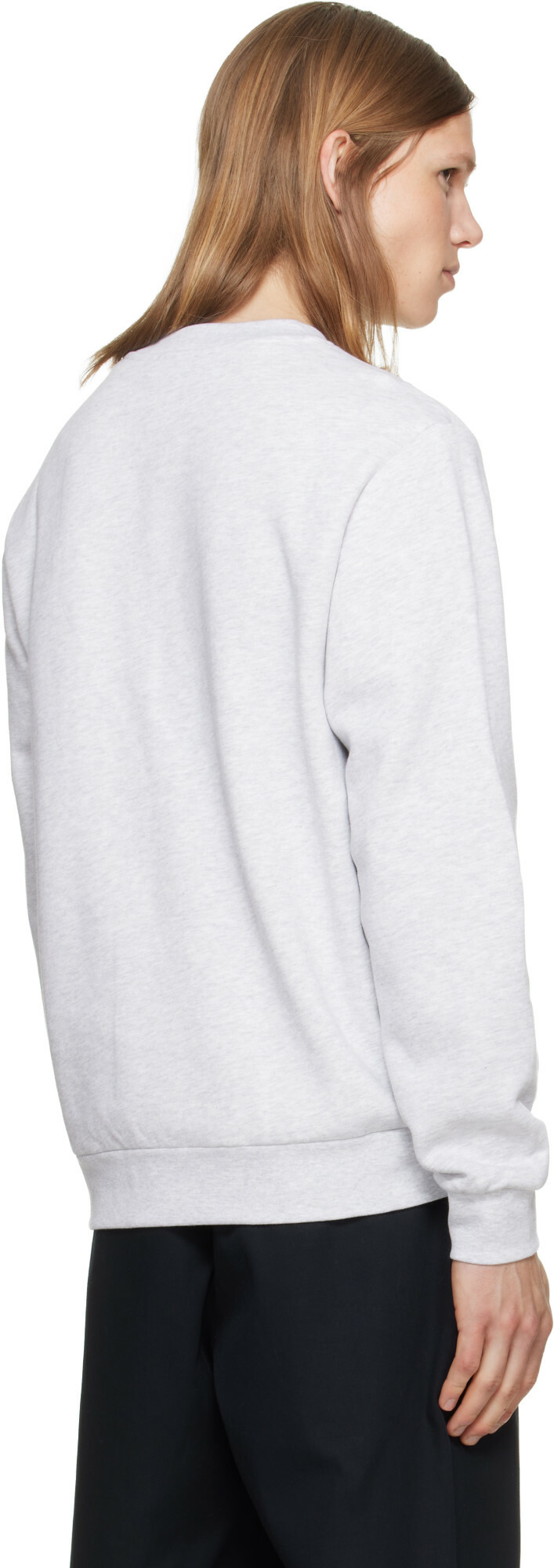 A.P.C. Gray Standard 'Rue Madame' Sweatshirt
